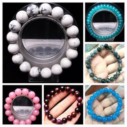 HIGH QUALITY Handmade Natural Stone Jewelry  Quartz Crystal  Gemstones