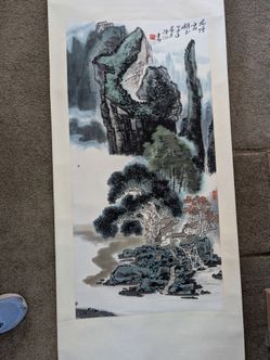 Heirloom Chinese scroll