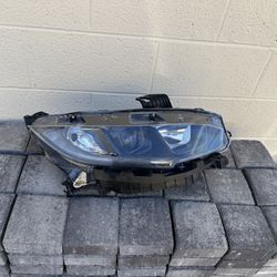 Honda Civic Headlight 2016 - 2019, Honda Civic Headlamp, OEM ORIGINAL HONDA PART, passenger side, Sport Model 