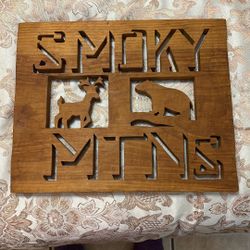 Smoky Mountains Sign 