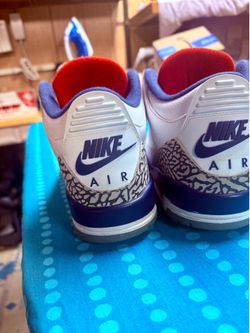 Air Jordan 3 True Blue Sneakers – Used – Size 10.5