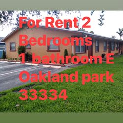 2 Bedrooms 1 Bathrooms With Laundry Room Inside 