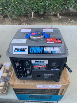 1200 w pulsar generator