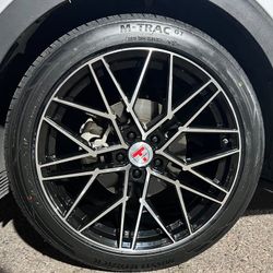 20x8.5 Wheels And Tires 245/40/20 