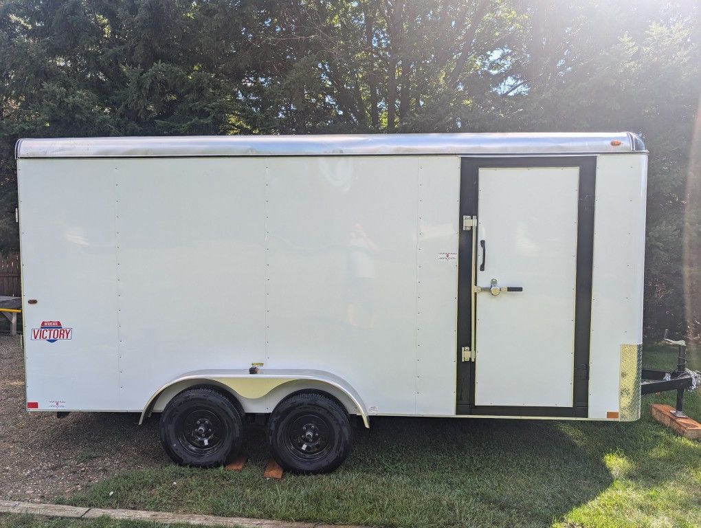 2025 7x16x7 Enclosed Trailer