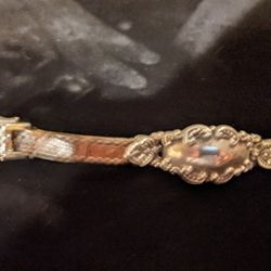 Sterling Silver & Leather Bracelet