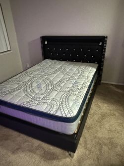 Queen Size Bed Frame With Led Lights  / Mattress Included
New in a box 
      

Cama Queen con Luz Led   Colchon Incluido Nueva En Caja
Entregamos a d
