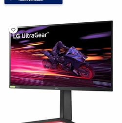 LG gaming monitor 27in