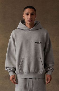 Dark Oatmeal Essentials Hoodie