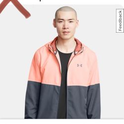 Men’s Under Armour Woven Blocked Jacket. 