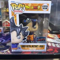 Funko Pop Goku Ultra Instinct Sign Nycc 