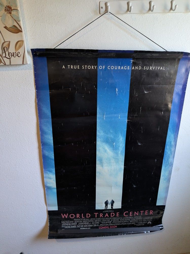 WORLD TRADE CENTER Original One Sheet Movie Poster