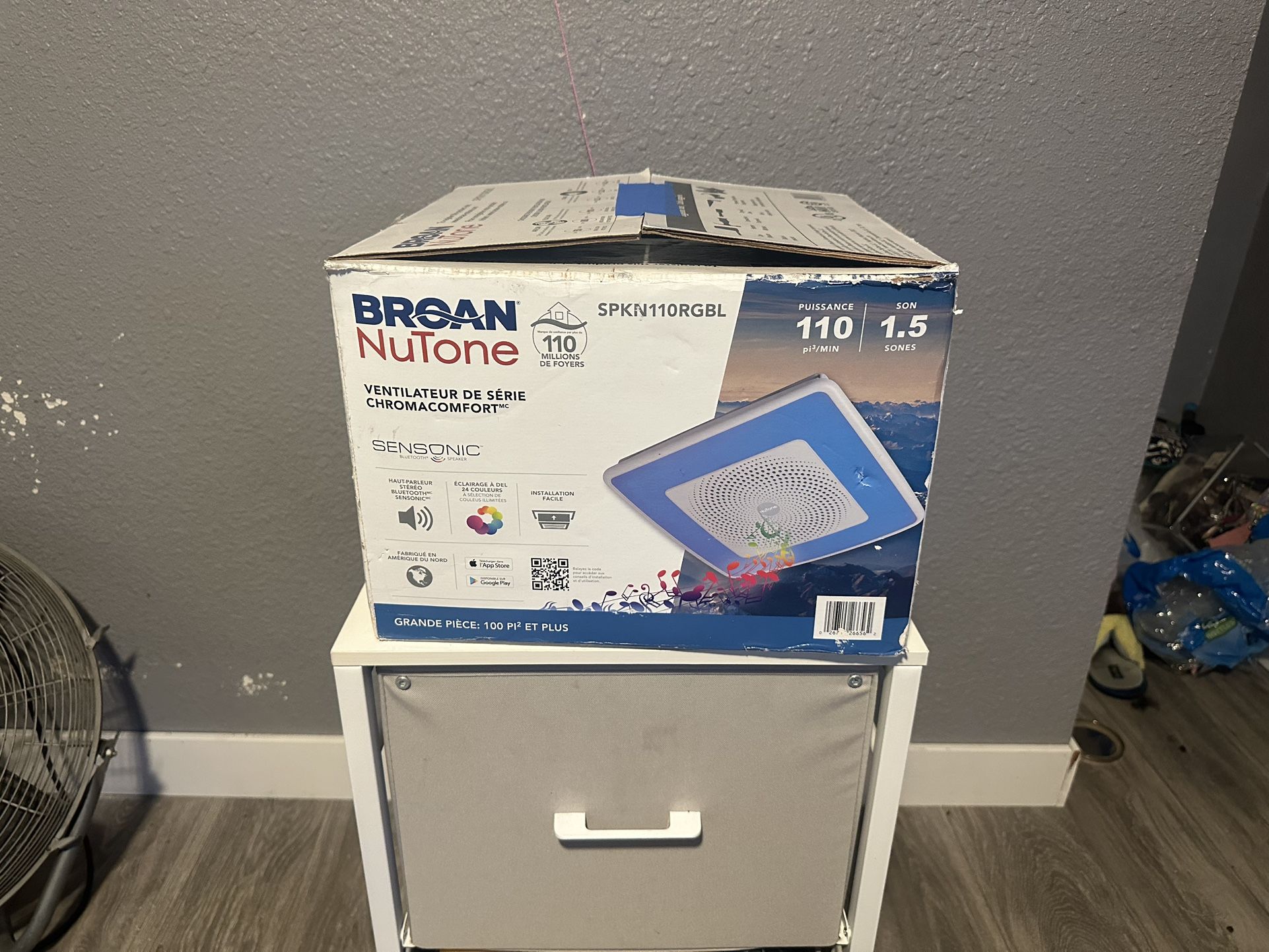 Brand New Ceiling Vent With Bluetooth Speaker 