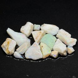 Australian Coober Pedy Rough Opal Mix Up With Beautiful Colors & Good Sizes