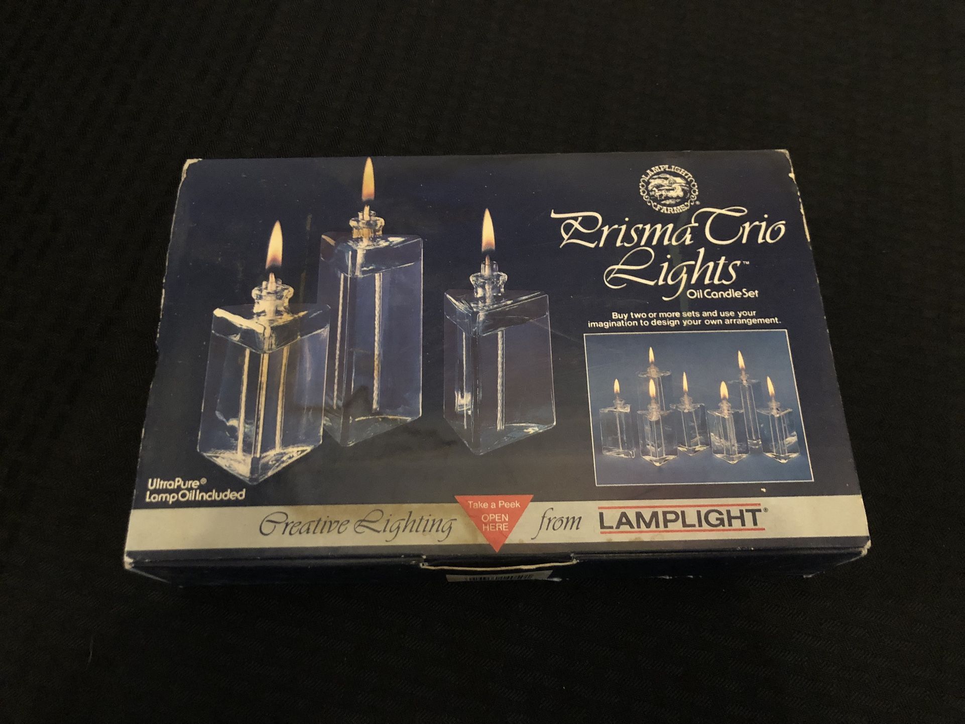 Lamplight Farms Prisma Trio Lights Oil Candle Set