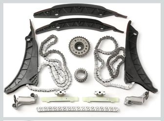 Timing Chain Kit with Camshaft Sprocket Compatible with BMW 550i 650i 750i X5 X6 ALPINA B7 N63B V8  New set   Part Number: 1113, 1103, 1