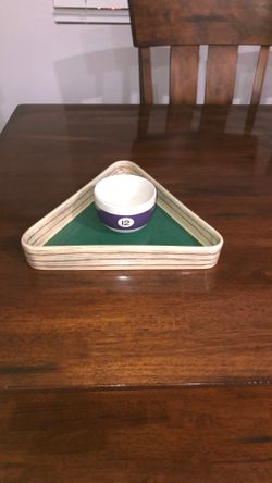 Chips and Dip Platter Pool Table Theme