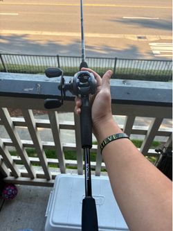 Zebo Nitrous Baitcaster Fishing Combo