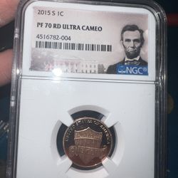 2015 S 1c PF 70 RD ultra Cameo
