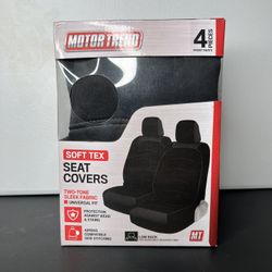 “NEW” Seat Covers, Black Color, Universal Fit