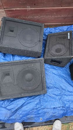Genz-Benz stage speakers