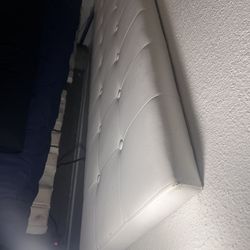 White headboard