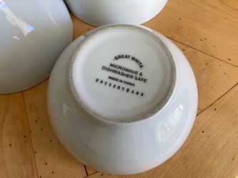Pottery Barn dinner plates and bowls