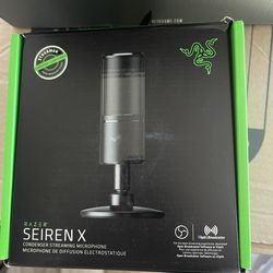 New Razer Seiren X streaming microphone