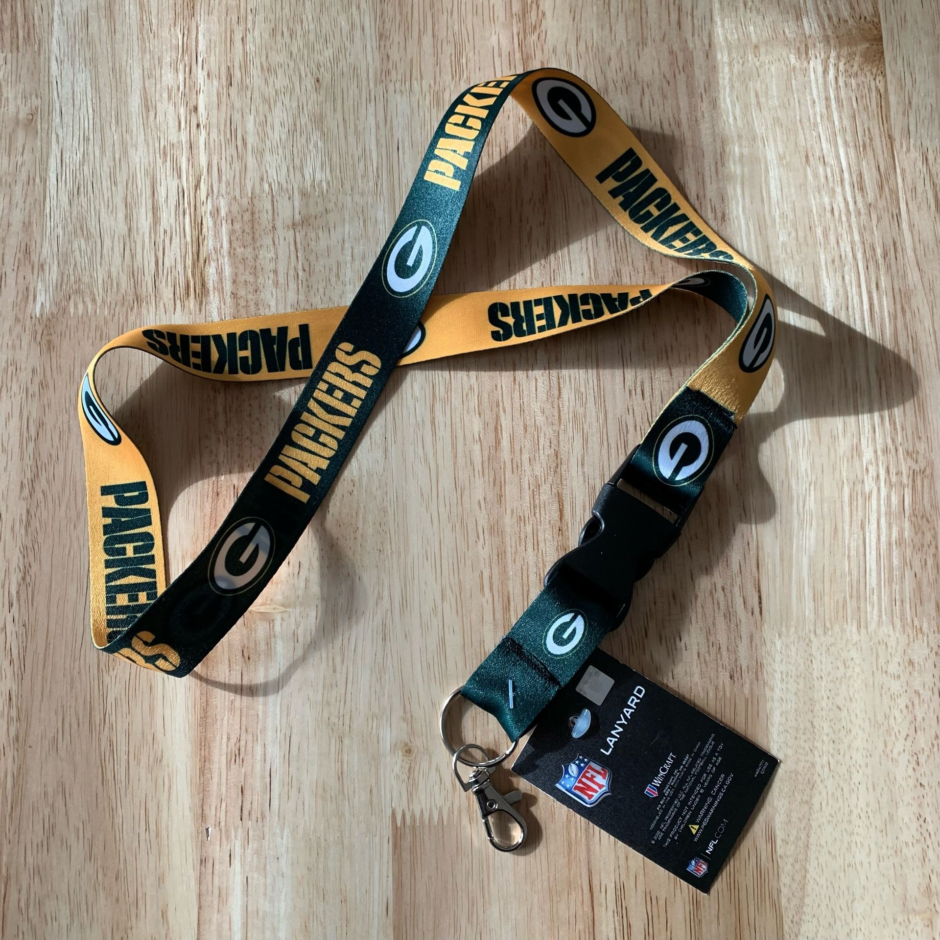 Green Bay Packers Lanyard New With Tags