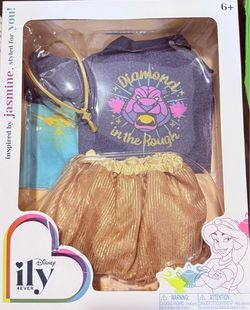 Disney inspired Jasmine outfit for 18” doll