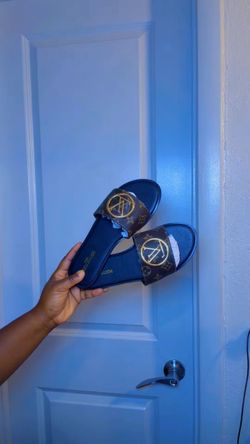 Louis Vuitton Monogram Slide Sandals