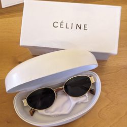 Italian Made CELINE Women's Sunglasses Come With Case And Box 