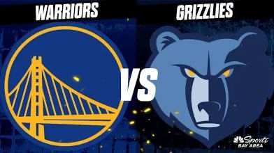 Warriors vs Grizzlies - 2 tickets