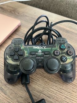 Sony PS2 DualShock 2 Controller - Smoke Gray Clear