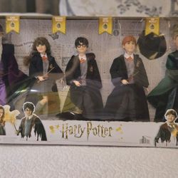 Harry Potter Wizarding World 5 Doll Set 