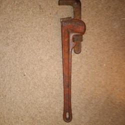 Ridgid 18 Inch Vintage Pipe Wrench.