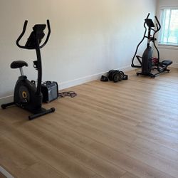 Exercise Bike + Elyptical Machine