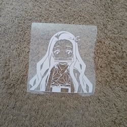 anime Demon Slayer 7x7 Decal