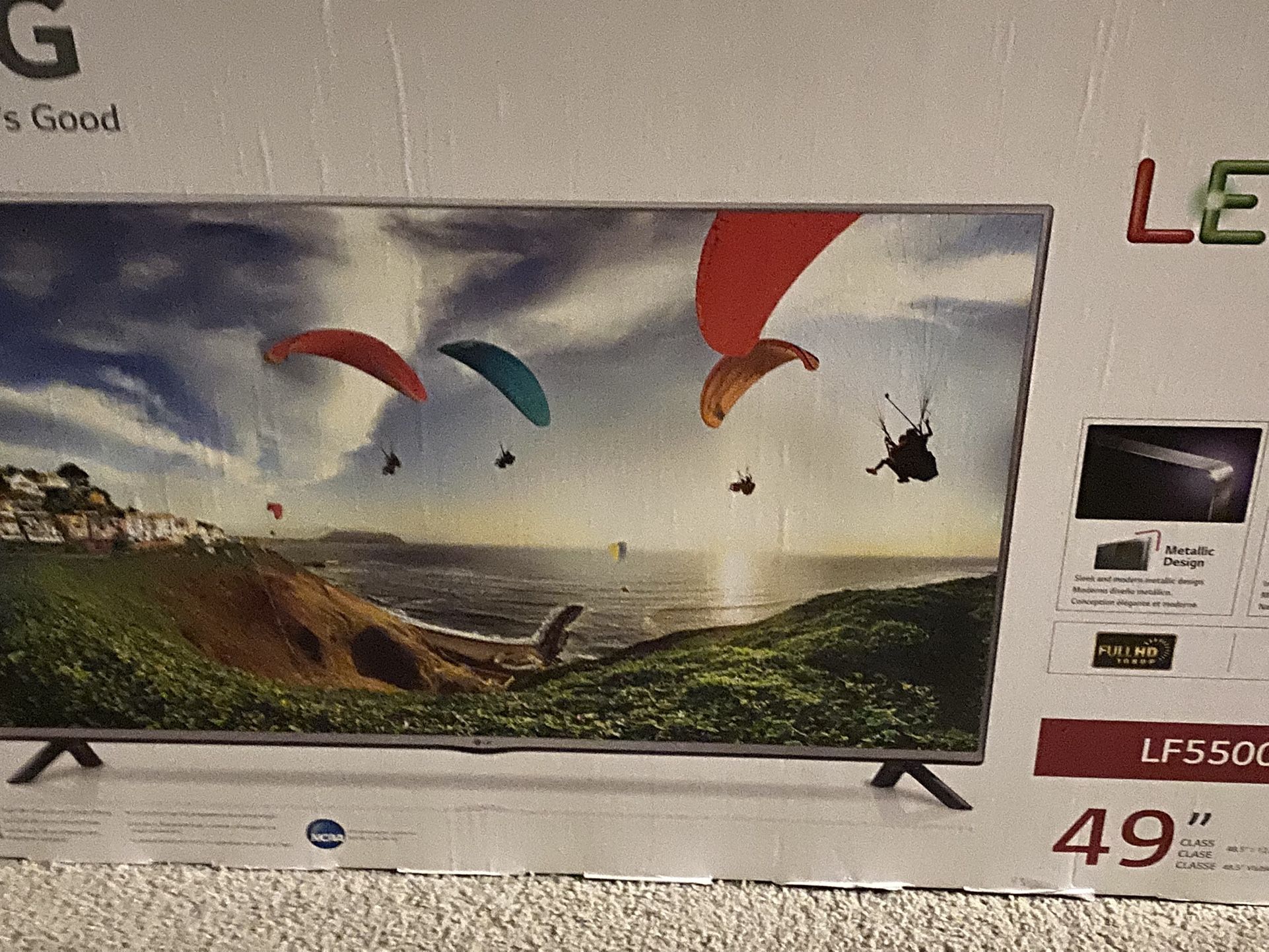 LG 49 LED Tv LG5500