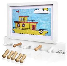 Picture frame and key holder
