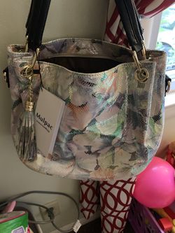 Multi colored bag