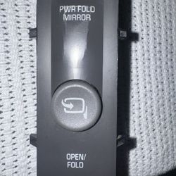 Power Folding Mirror Button