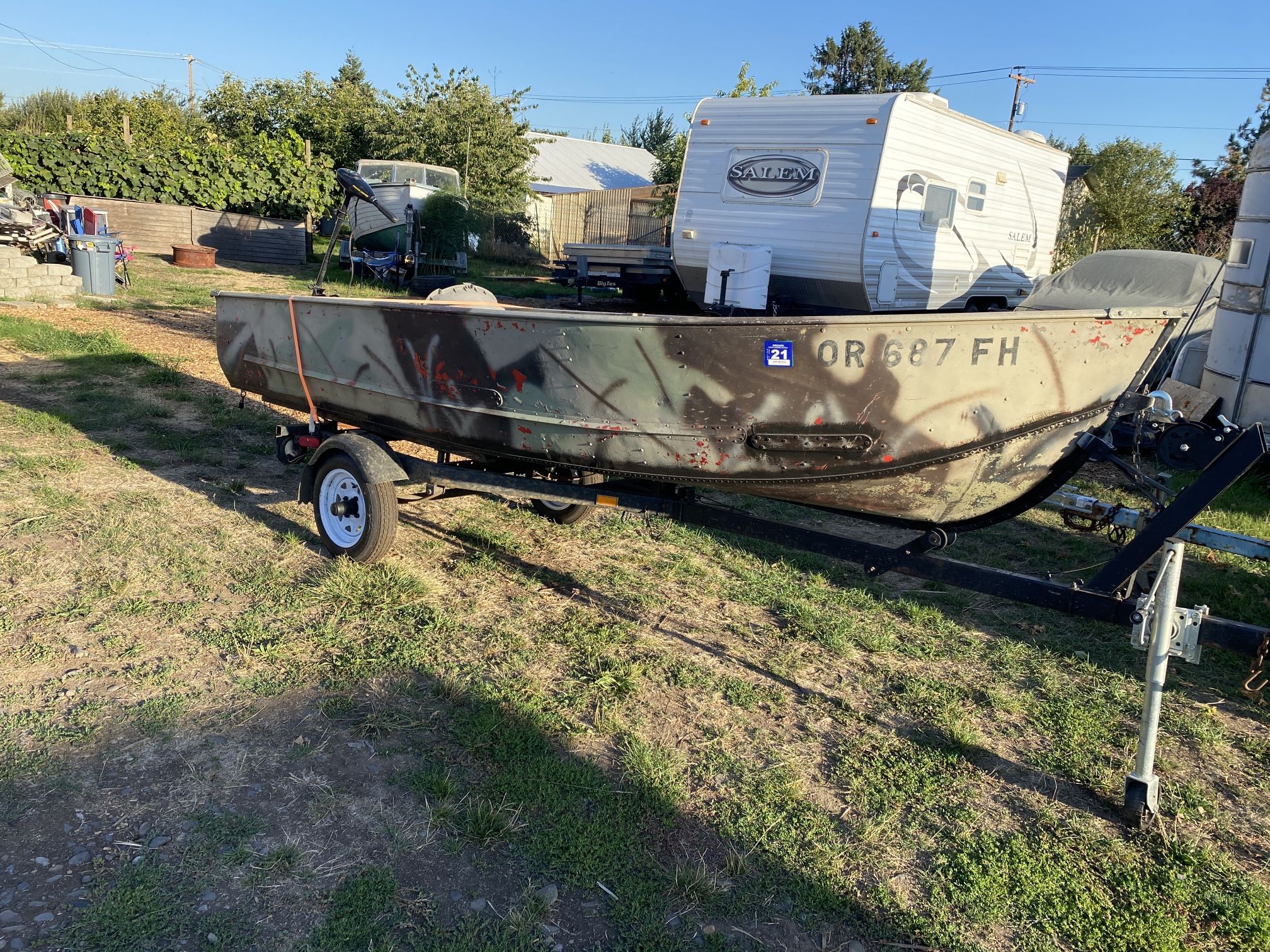 14 Foot Klamath Aluminum Boat