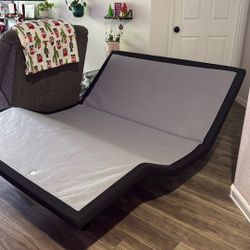 Queen Size Bed Frame Dual Zone Adjustable