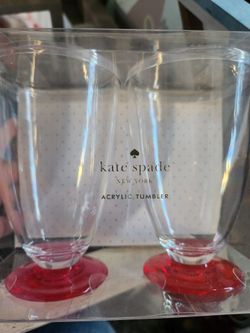 Kate Spade New York Acrylic Tumbler Set