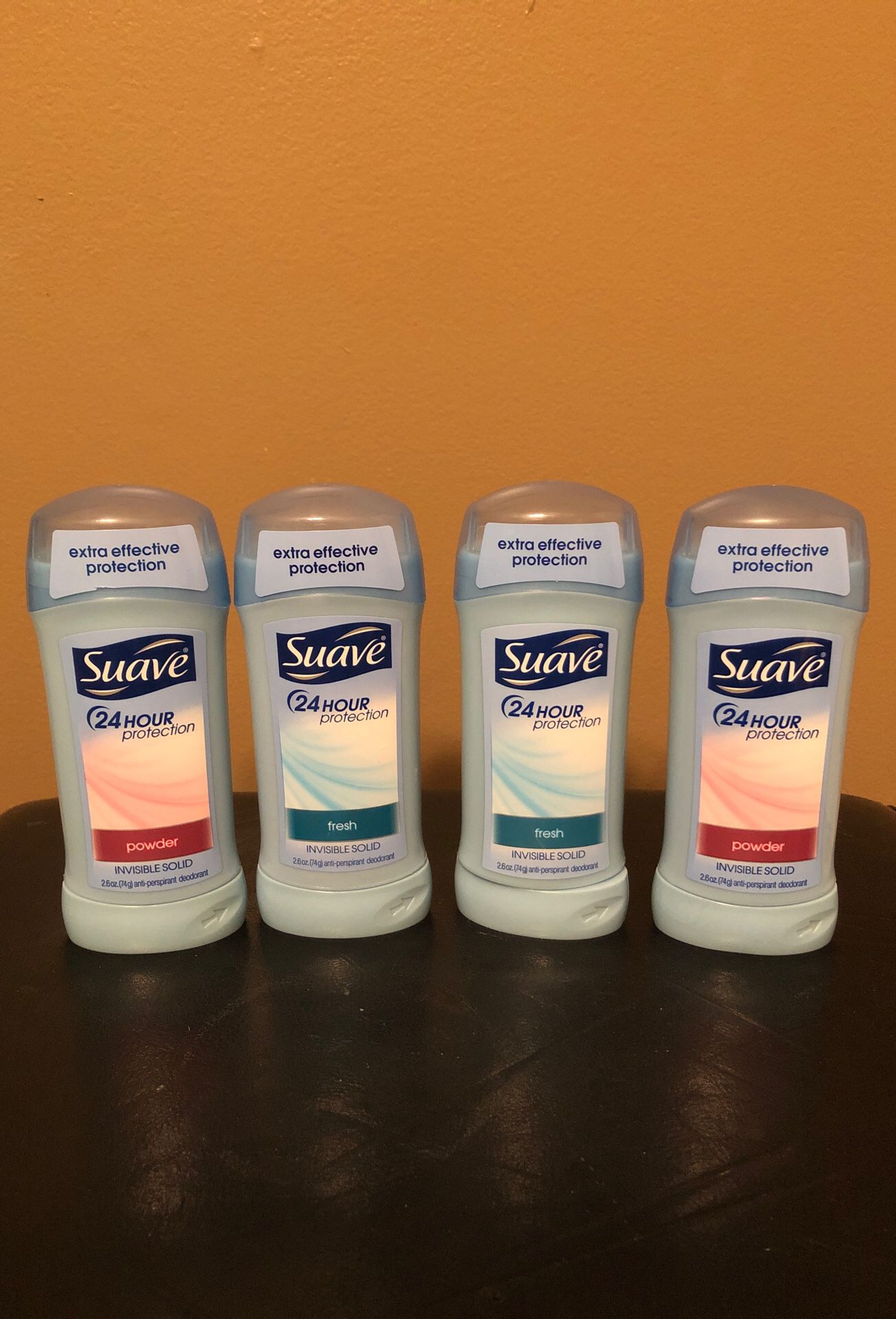4 Suave deodorant