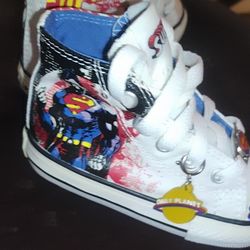 Size 6T Superman Shoes