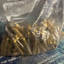 3.7 Pounds Of 308 Brass Casings For Arts Crafts Or Reloading 