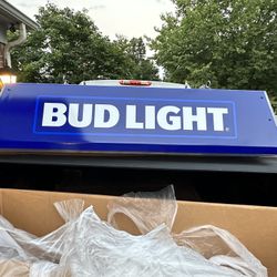 POOL TABLE LIGHT - BUD LIGHT