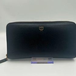 MCM Zippy Wallet Black